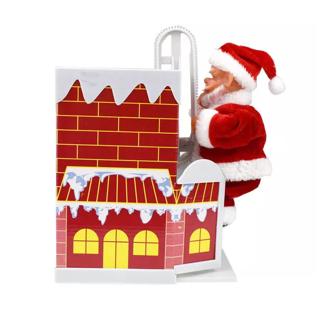 lusailstore - Electric Climbing chimney Santa Claus