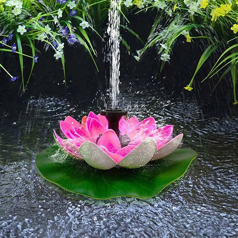 lusailstore - Solar Lotus Fountain
