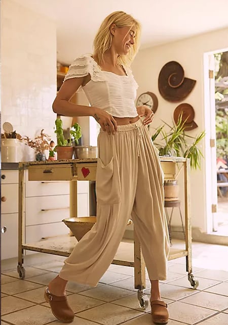 lusailstore -pockets summer harem pants