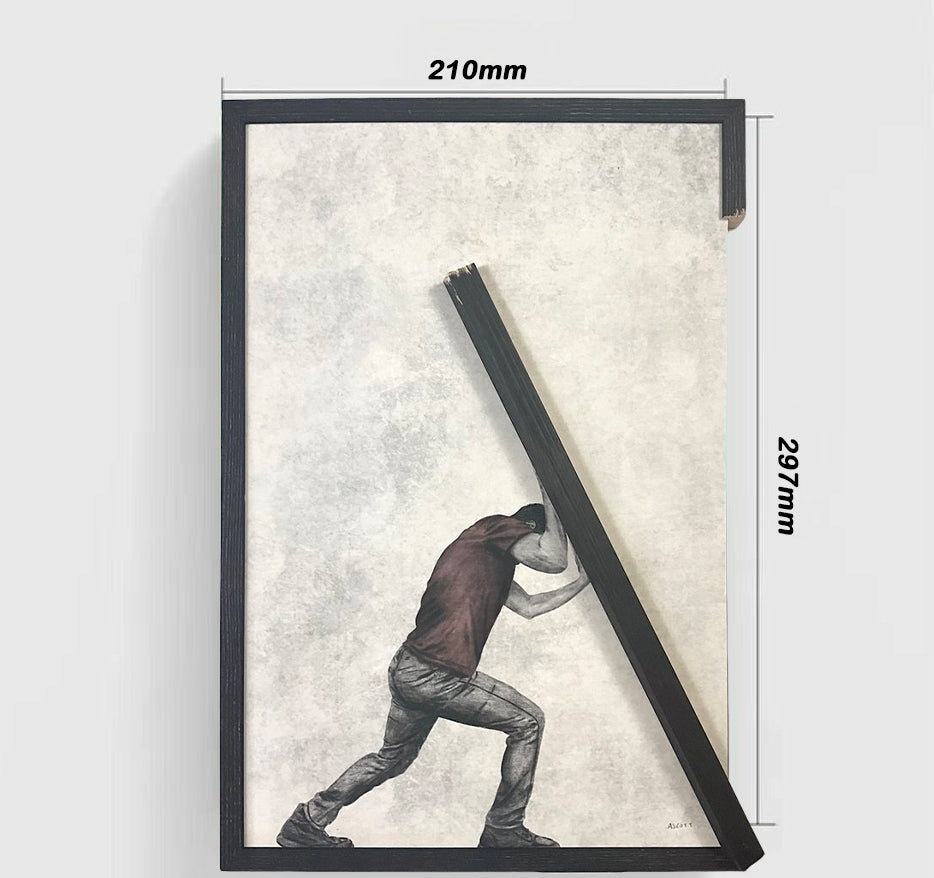 lusailstore - Wall hanging decoration The art of destruction
