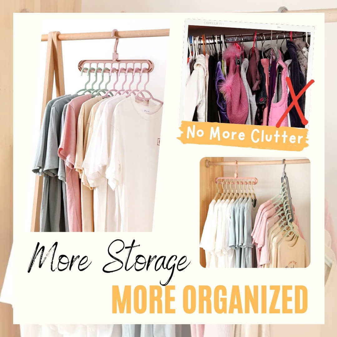 lusailstore - versatile space-saving clothes hanger
