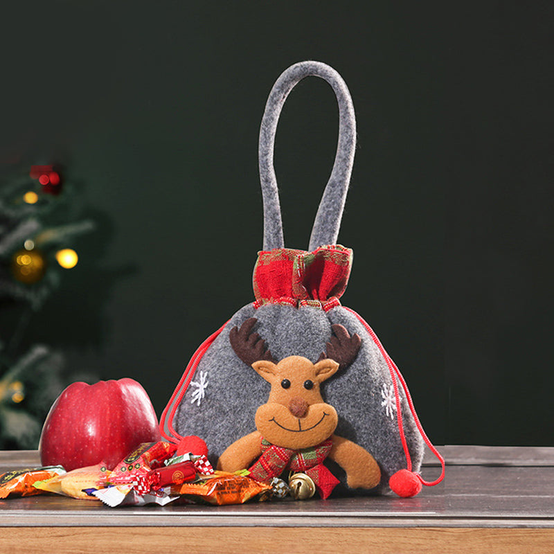 lusailstore-Christmas gift bag zipper design
