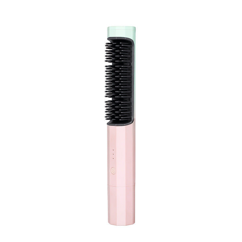 lusailstore - cordless portable heated hair brush