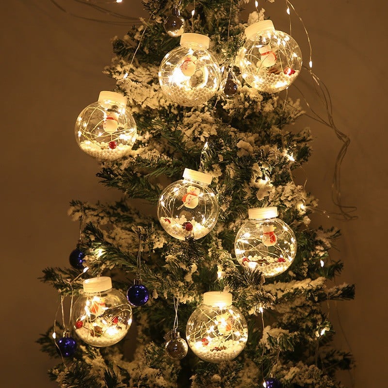 lusailstore - Christmas Led Wishing Ball String Lights Decorations