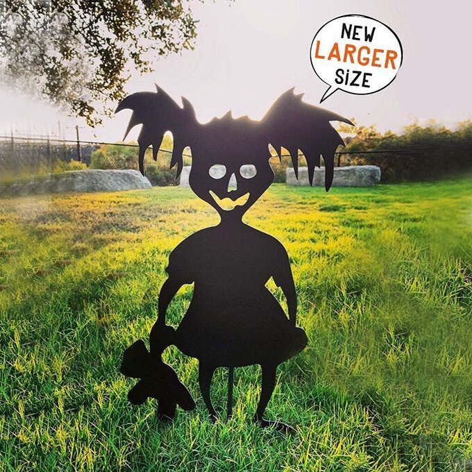 lusailstore- Halloween Yard Decor Metal Art