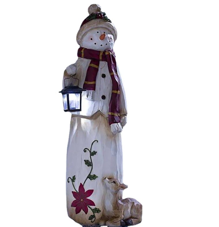 lusailstore - woodland snowman decorative lights