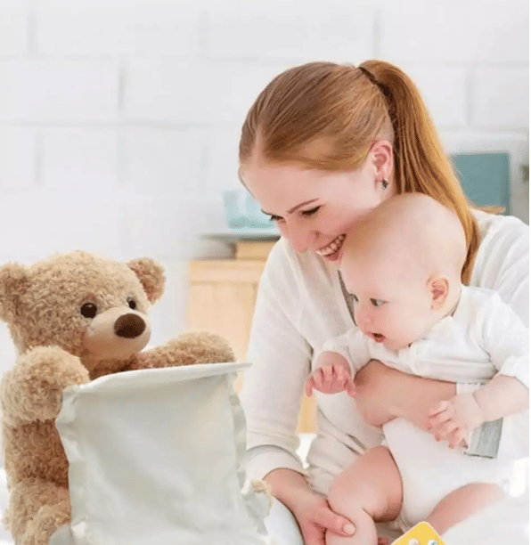 lusailstore - peek a boo teddy bear toy