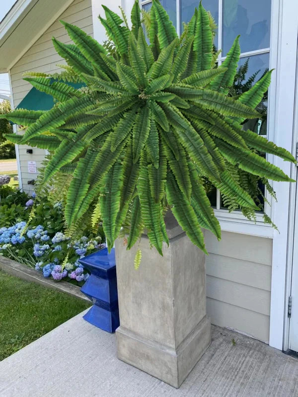 lusailstore-UV Resistant Lifelike Artificial Boston Fern
