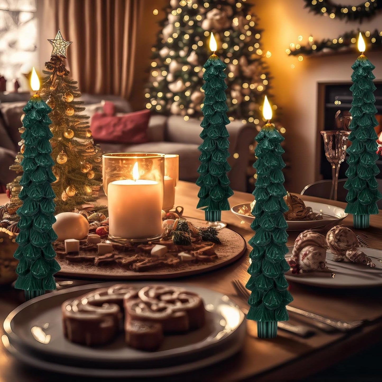 lusailstore - christmas tree led candles