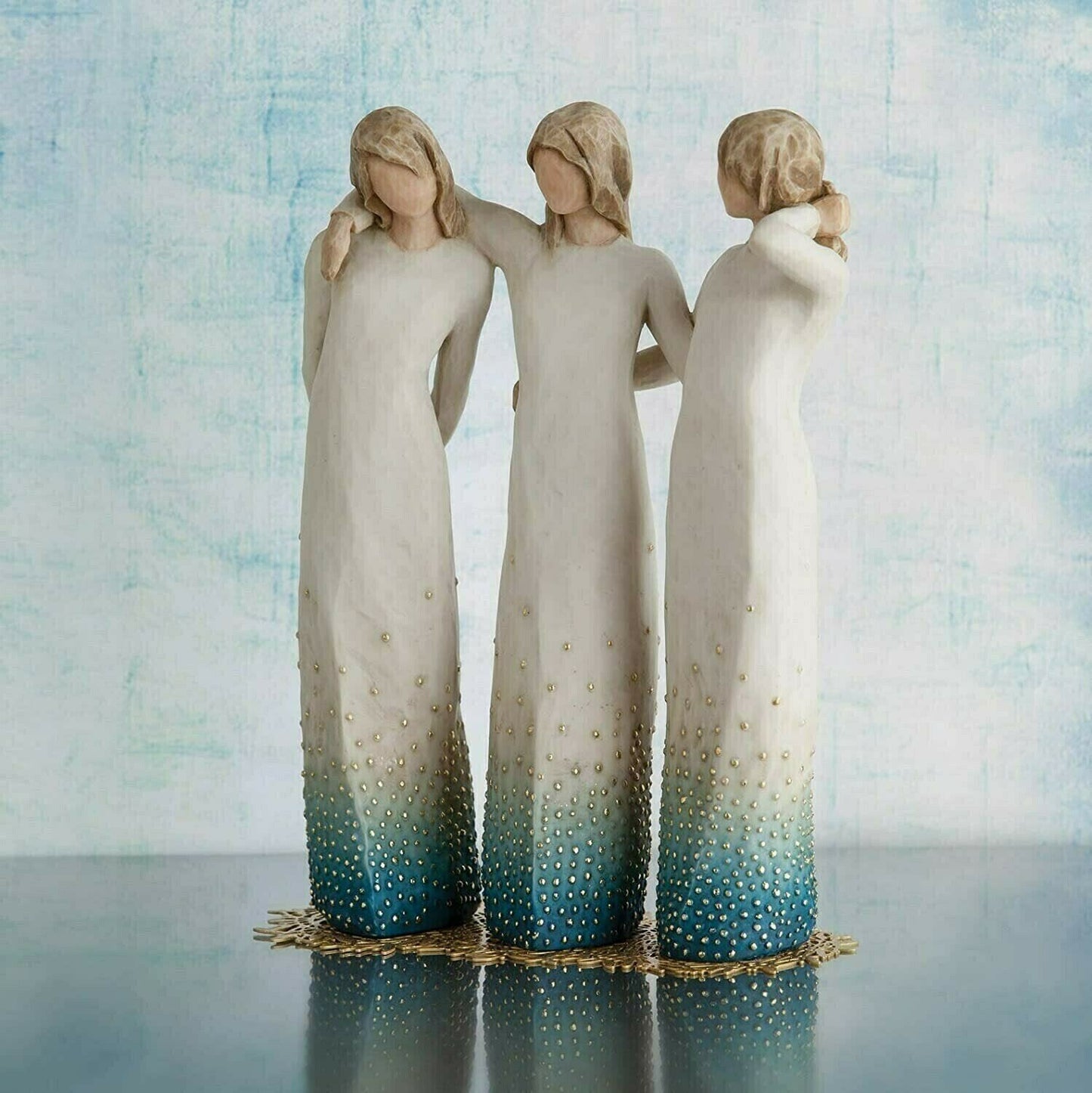 lusailstore- By My Side, Sculpted Hand-Painted Figure