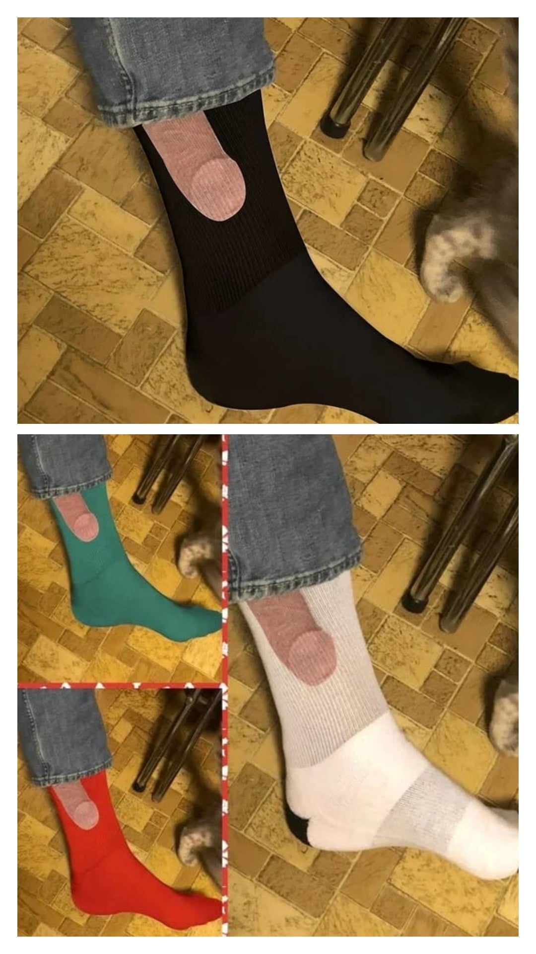 lusailstore - show off socks funny