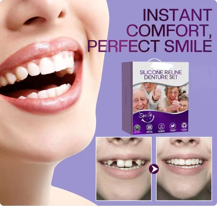 lusailstore - Silicone Reline Denture Set
