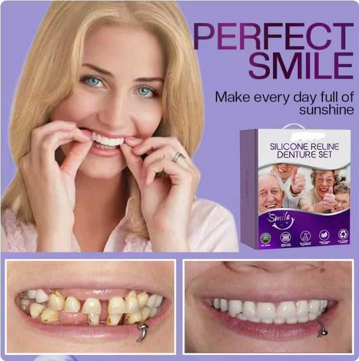 lusailstore - Silicone Reline Denture Set