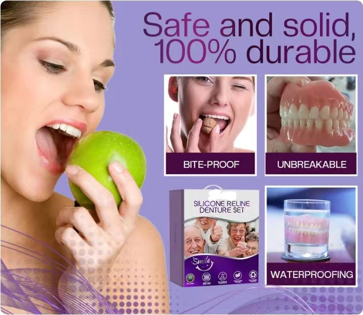 lusailstore - Silicone Reline Denture Set