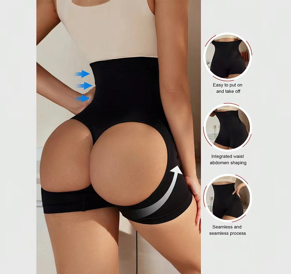 lusailstore - High waisted butt revealing tummy control pants