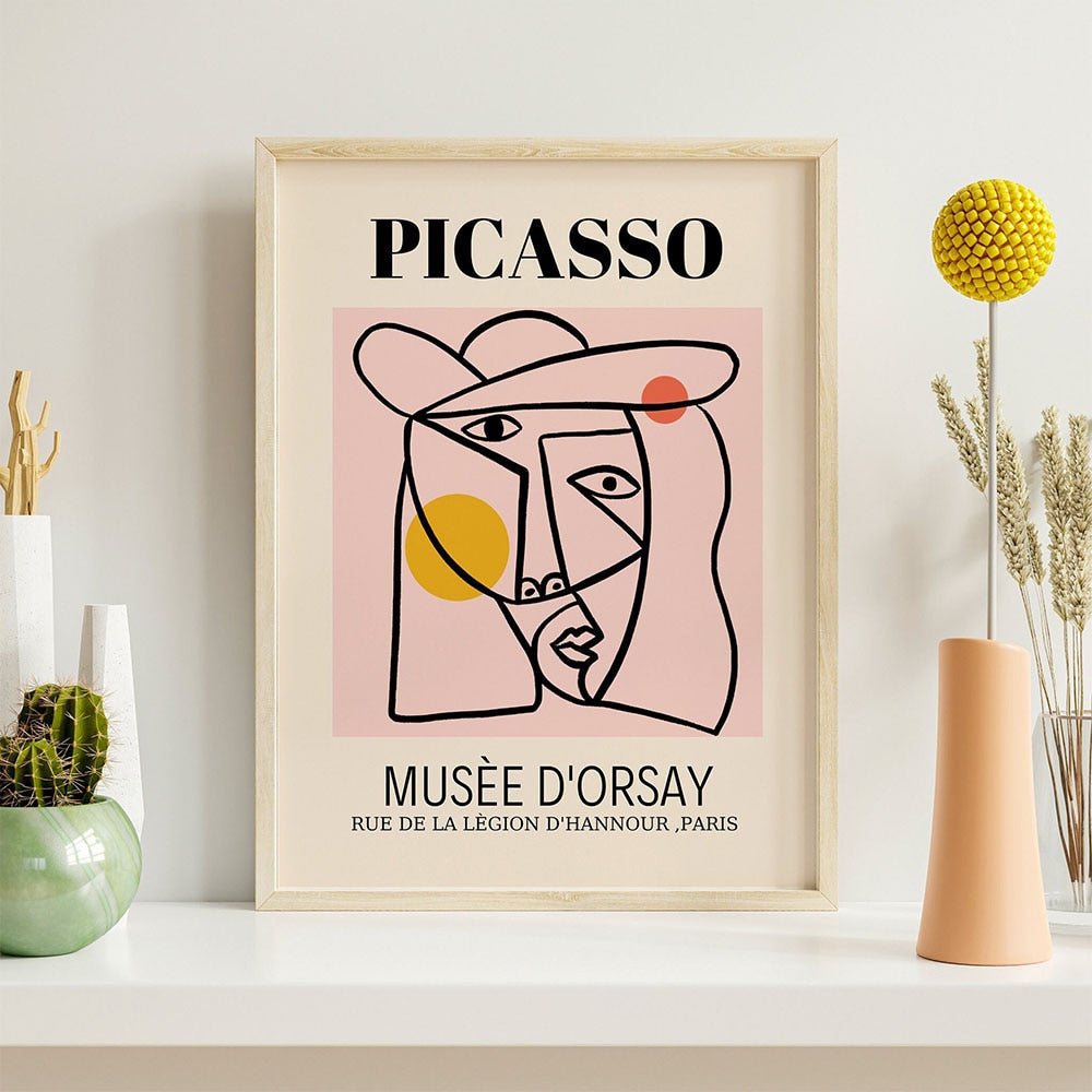 lusailstore - Picasso's Aesthetic Wall Decor