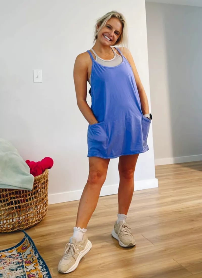 lusailstore - Summer wide mini dress
