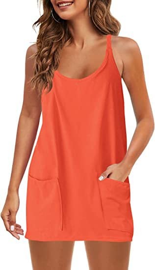 lusailstore - Summer wide mini dress