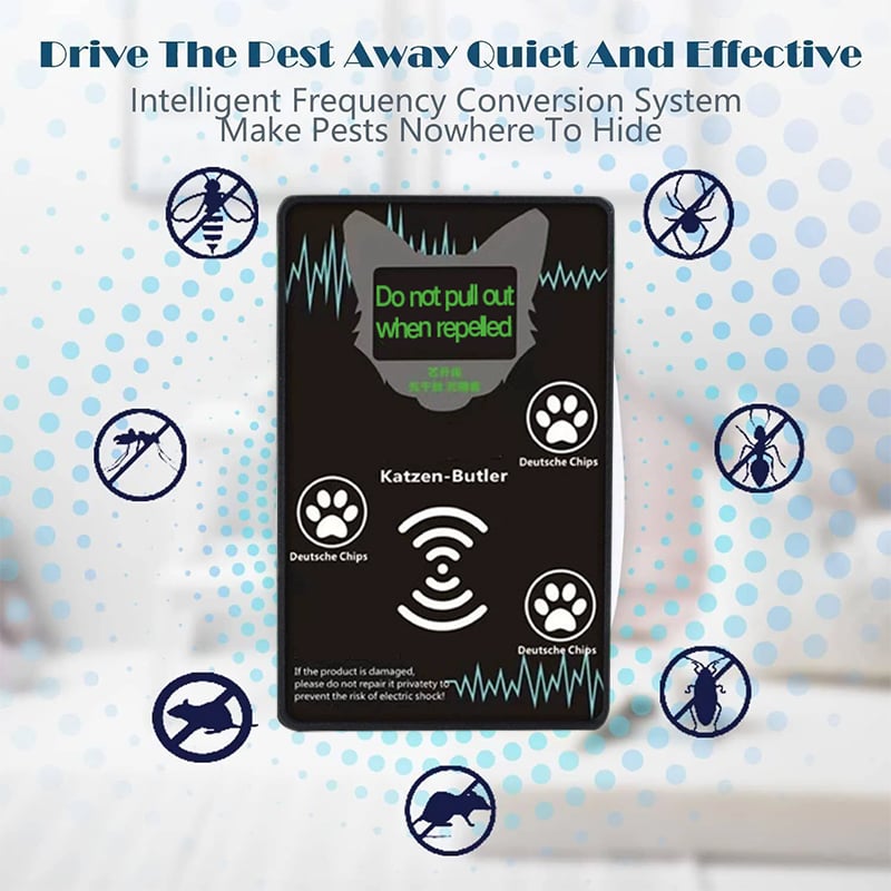 lusailstore - ultrasonic electronic mouse & pest repeller