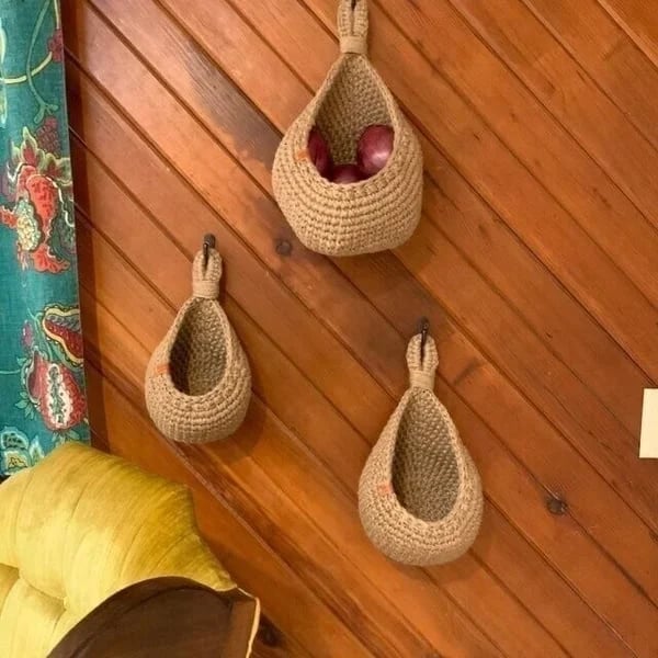 lusailstore-wall mounted vegetable and fruit basket