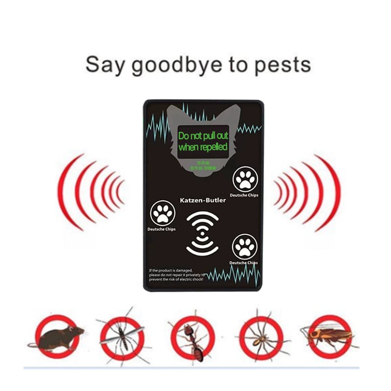 lusailstore - ultrasonic electronic mouse & pest repeller