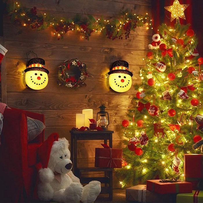 lusailstore - Snowman Porch Light Cover