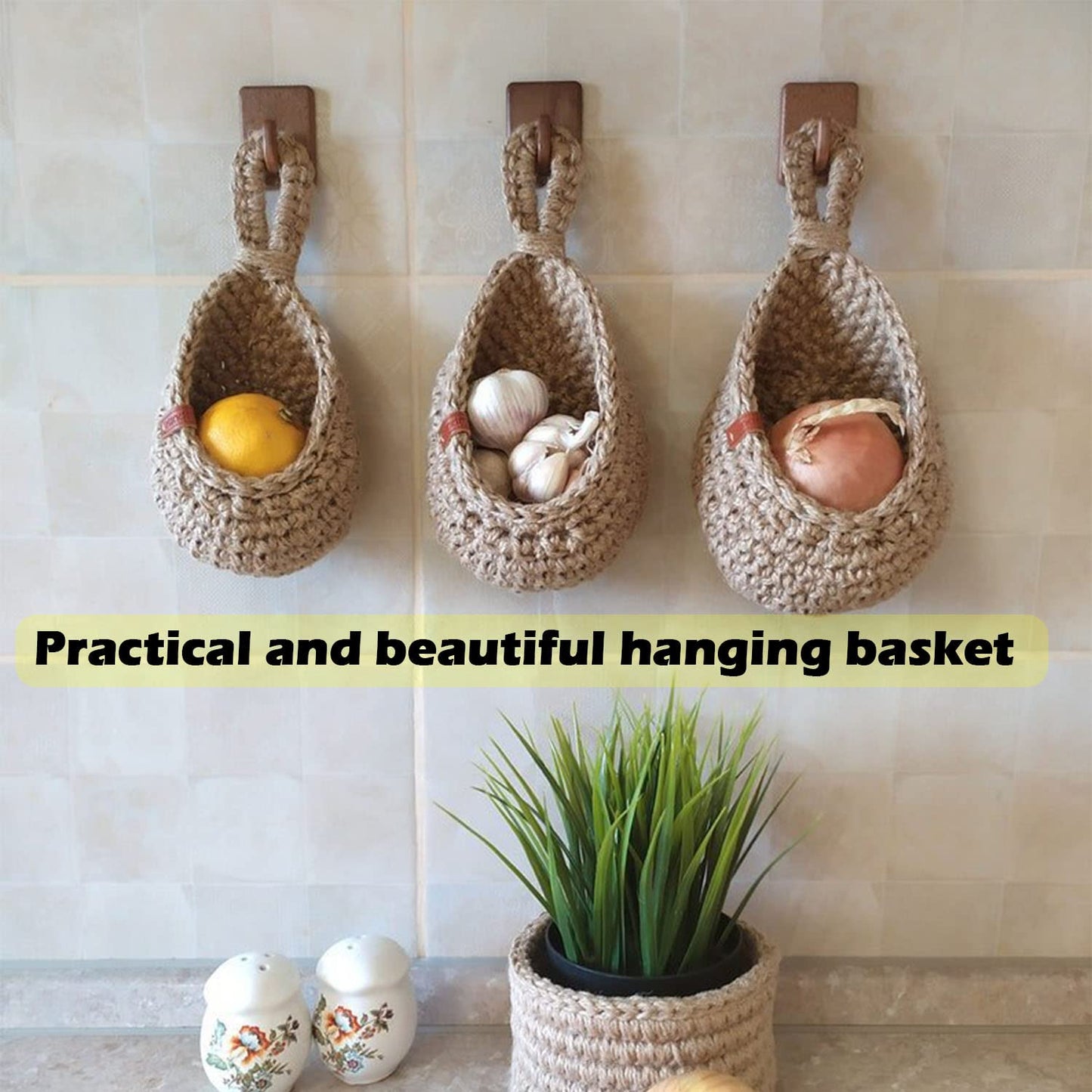 lusailstore-wall mounted vegetable and fruit basket