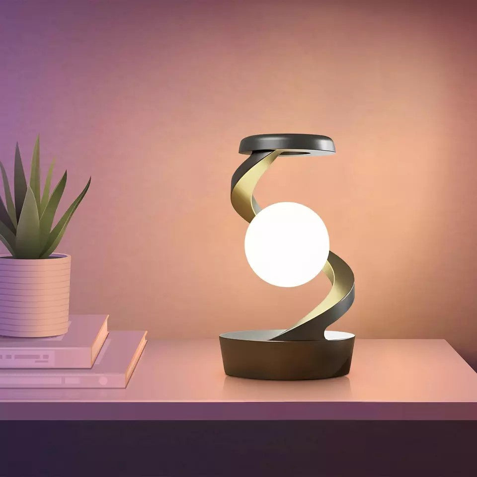 lusailstore - Rotating Floating Wireless Charging Light