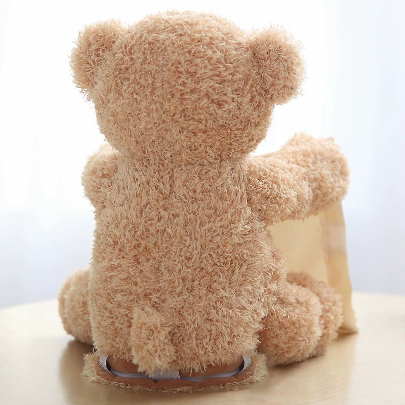 lusailstore - peek a boo teddy bear toy