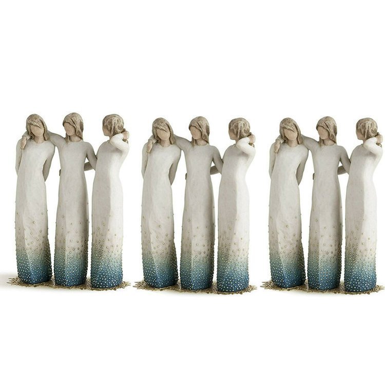 lusailstore- By My Side, Sculpted Hand-Painted Figure