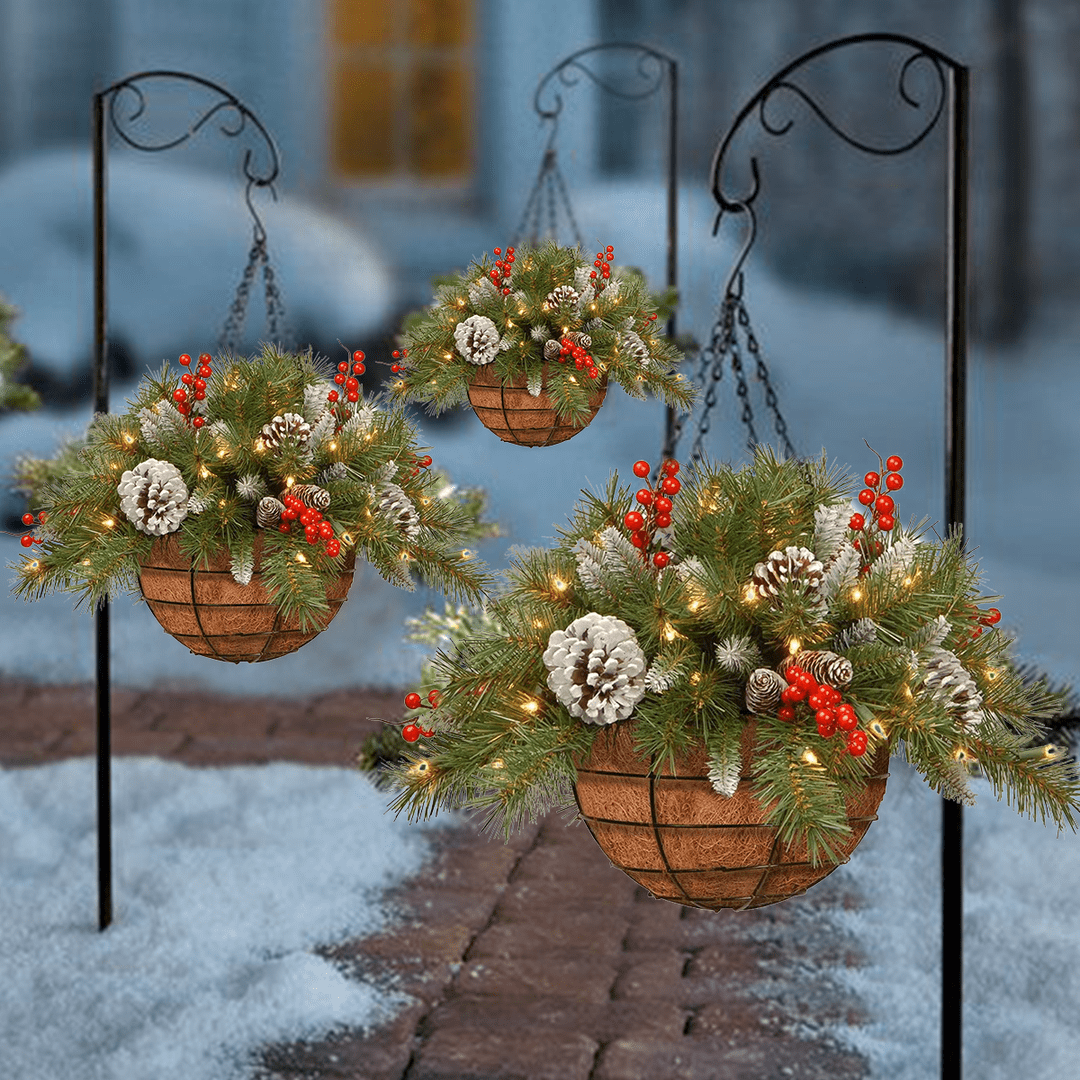lusailstore - Magic Night Christmas Hanging Basket