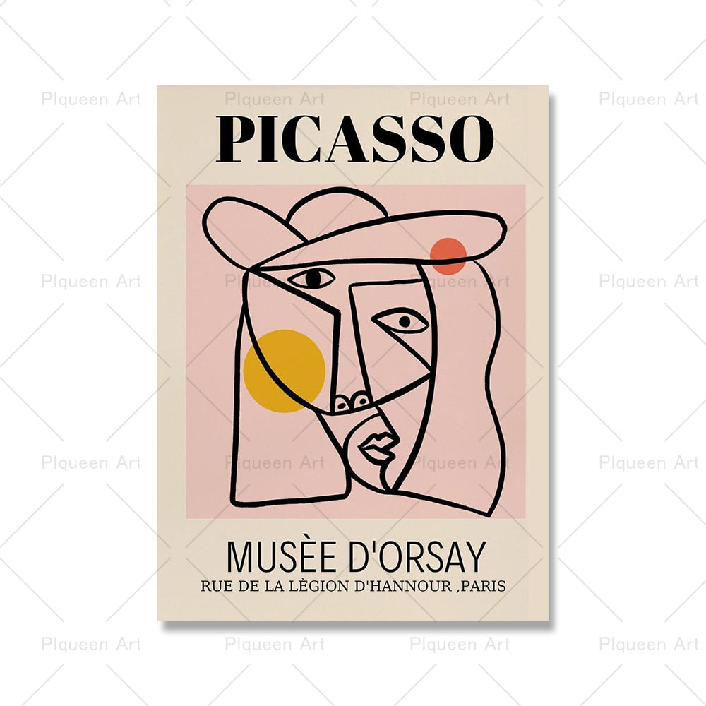 lusailstore - Picasso's Aesthetic Wall Decor