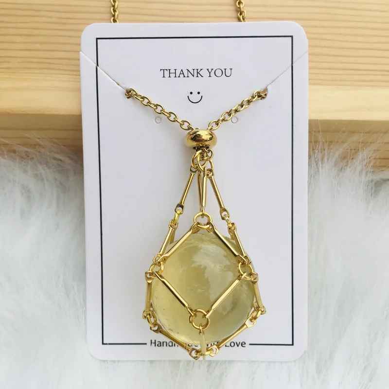 lusailstore-2024 Crystal Gemstone Necklace