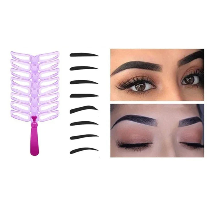 lusailstore - 8-in-1 brow contour kits