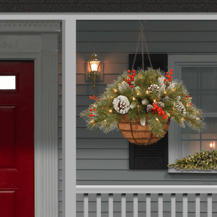 lusailstore - Magic Night Christmas Hanging Basket
