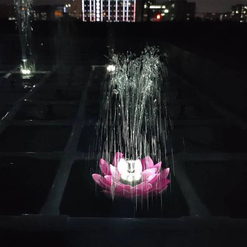lusailstore - Solar Lotus Fountain