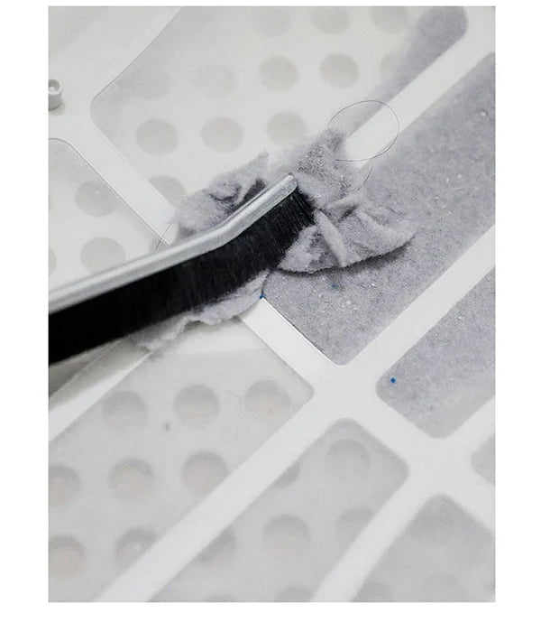 lusailstore-Hard-Bristled Crevice Cleaning Brush