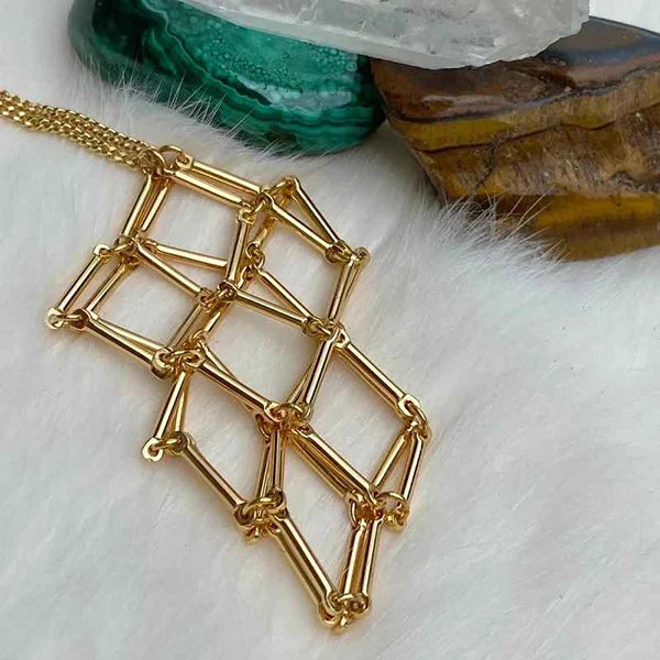 lusailstore-2024 Crystal Gemstone Necklace