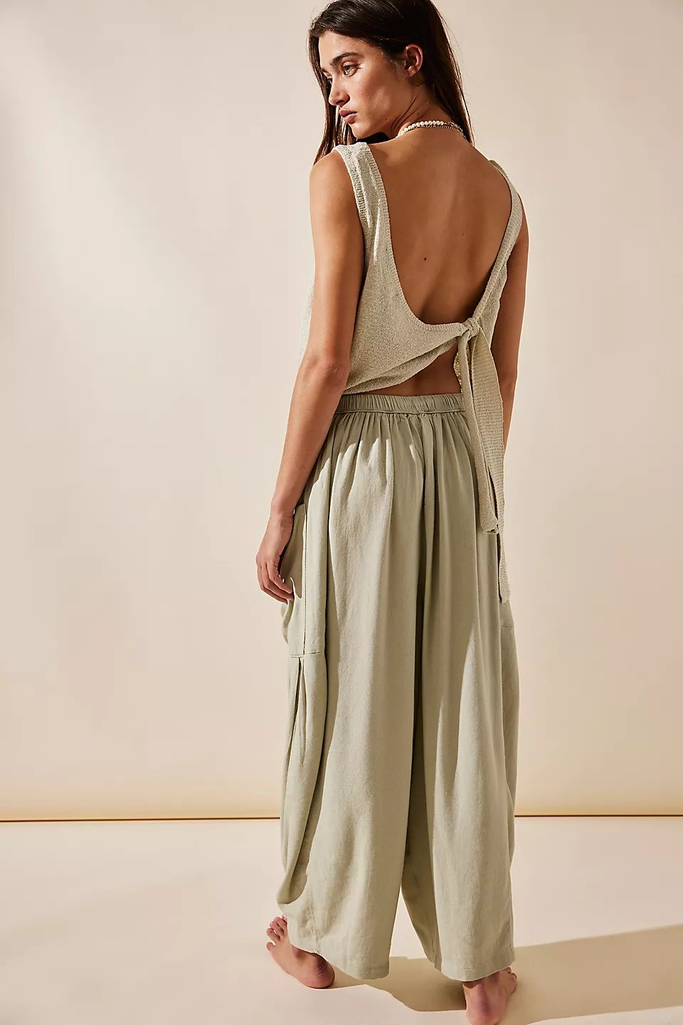 lusailstore -pockets summer harem pants