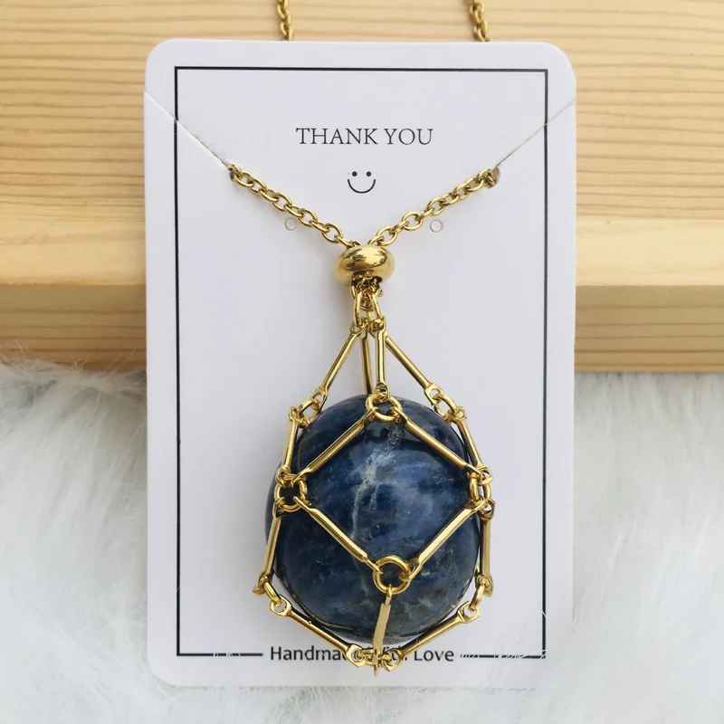 lusailstore-2024 Crystal Gemstone Necklace