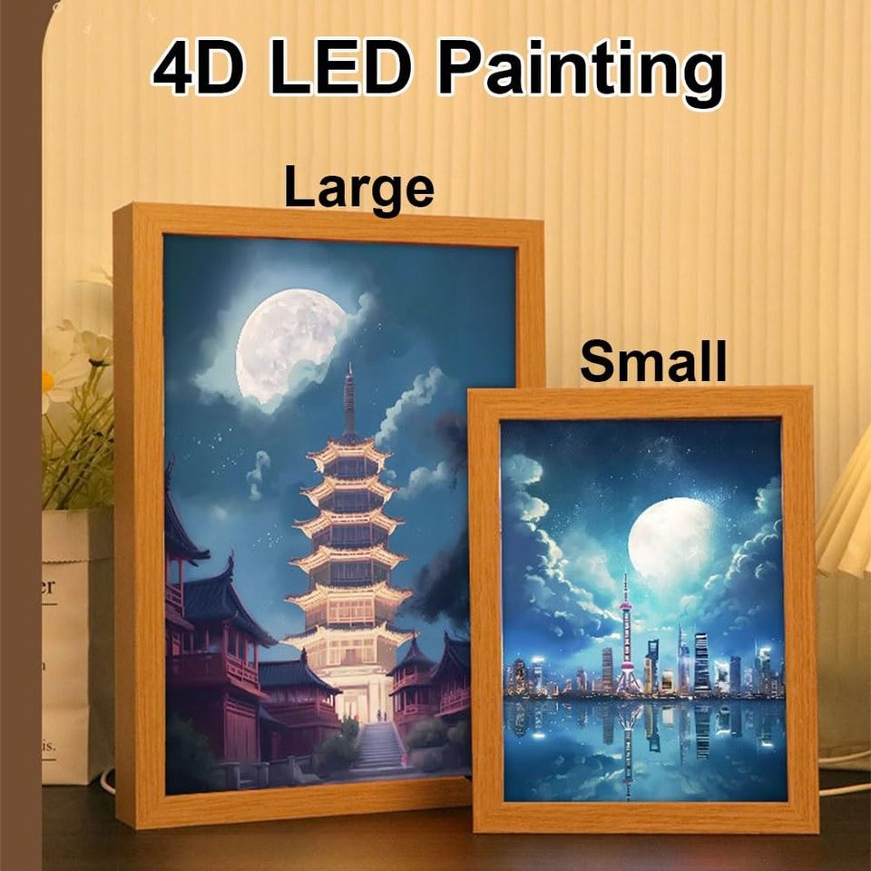 lusailstore - 4D LED Painted Jesus Night Light