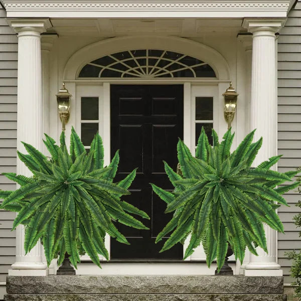 lusailstore-UV Resistant Lifelike Artificial Boston Fern