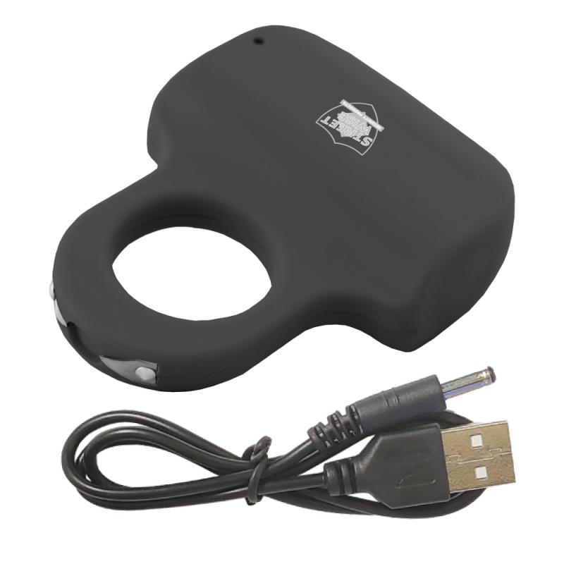 lusailstore - New Cheetah Triple Thorn Ring 18mv Electric Stun Gun