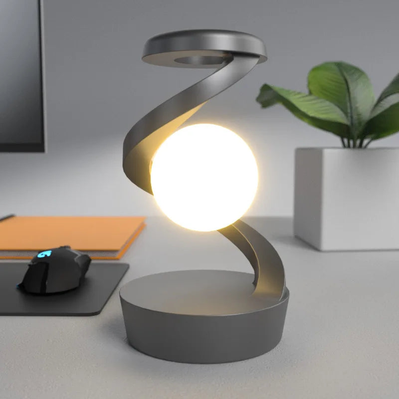 lusailstore - Rotating Floating Wireless Charging Light
