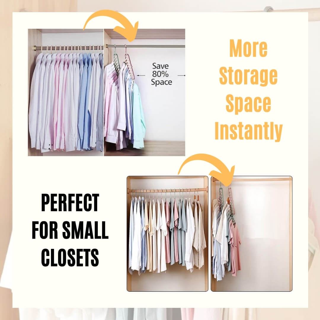 lusailstore - versatile space-saving clothes hanger
