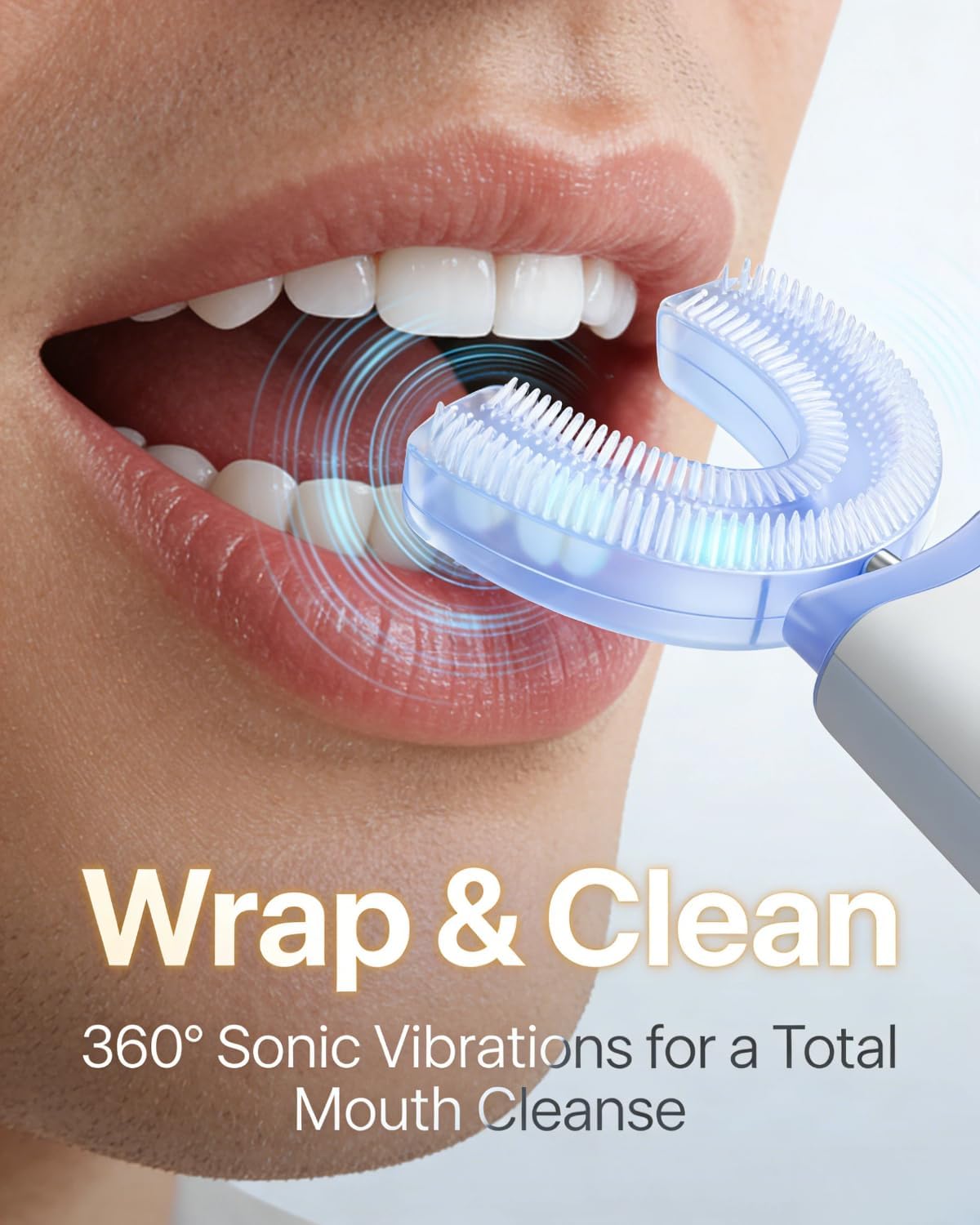 lusailstore - Adult U-shaped Electric Toothbrush