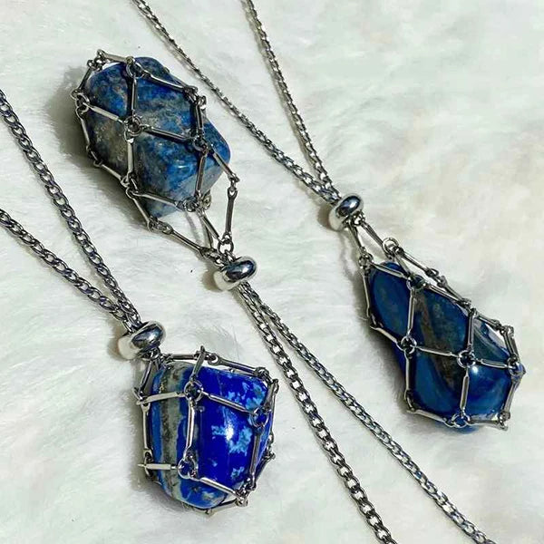 lusailstore-2024 Crystal Gemstone Necklace