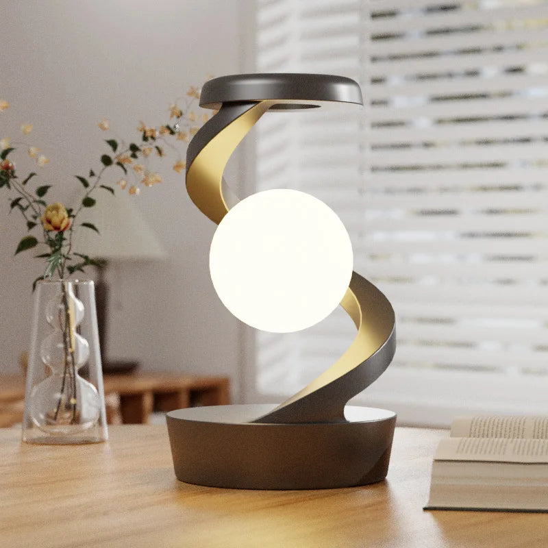 lusailstore - Rotating Floating Wireless Charging Light