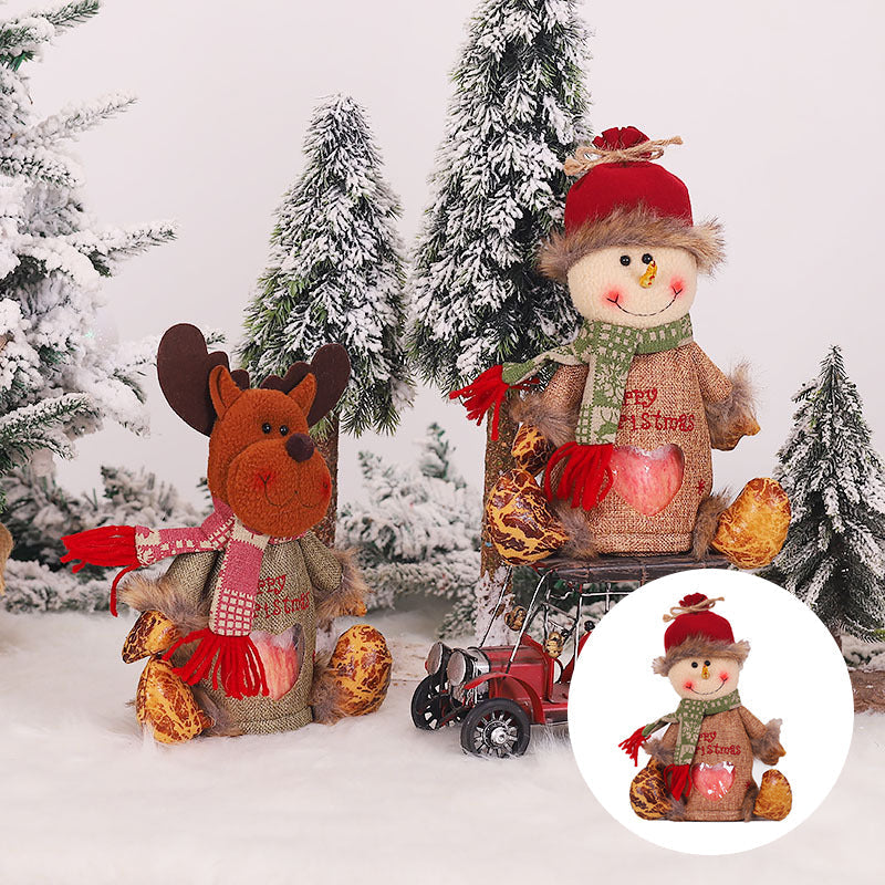 lusailstore-Christmas gift bag zipper design
