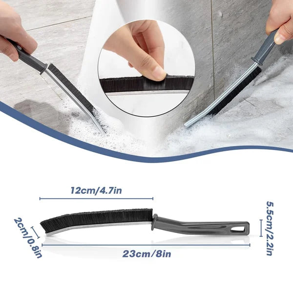 lusailstore-Hard-Bristled Crevice Cleaning Brush